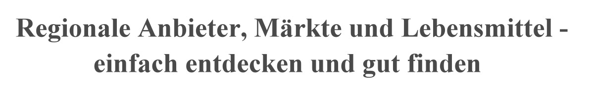 Einkaufsführer Oberpfalz Untertext